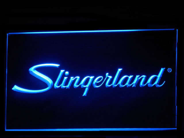 Slingerland Percussion Drums Display Led Light Sign